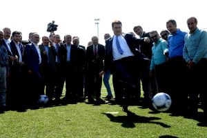 Bursa'da Panayır Spor Tesisleri a&ccedil;ıldı