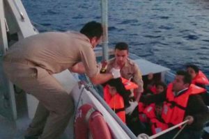 11 Suriyeli ka&ccedil;ak yakalandı