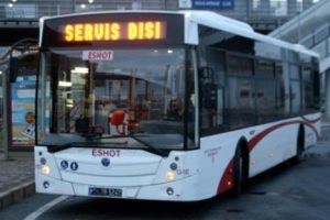 Belediye otob&uuml;slerinden 1 saatlik grev
