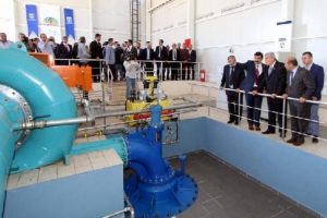 Yuvacık Barajı'nda elektrik santrali kuruldu