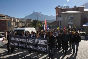 Van ve Hakkari'de Ankara'daki saldırıya protesto