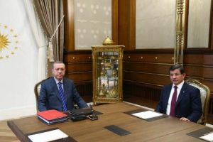 Cumhurbaşkanı Erdoğan, Başbakan Davutoğlu'nu kabul etti