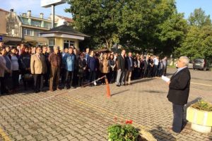 Bursa tarım-hayvancılık &ccedil;alışanlarından ter&ouml;r kurbanlarına anma