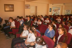 Bursa'da &ouml;ğrencilere 'Toplum Destekli' bilgilendirme