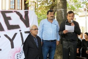 Eğitim-Sen Mudanya Şubesi'nden ter&ouml;r tepkisi