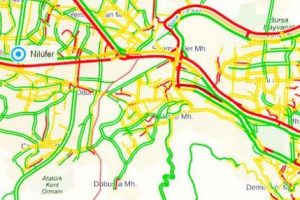 Bursa'da trafik kilitlendi! Sağanak yağış ne kadar s&uuml;recek?