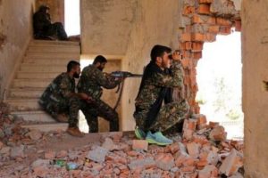 Af &Ouml;rg&uuml;t&uuml;: YPG, IŞİD'den aldığı k&ouml;yleri yerle bir ediyor