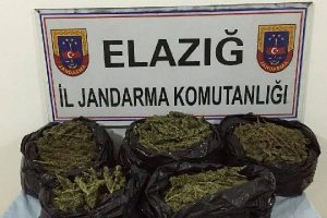 Elazığ'da 30 kilo esrar ele ge&ccedil;irildi
