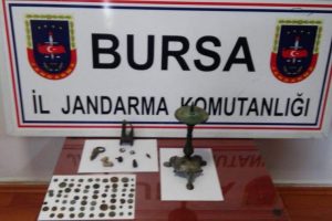 Bursa'da tarihi eser vurgunu jandarma istihabaratı sayesinde engellendi