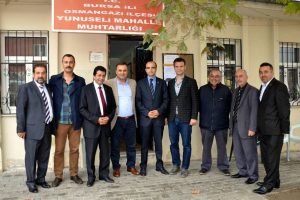 Bursa Milletvekili adayı Zırhlıoğlu Osmangazi il&ccedil;esinde muhtarlarla buluştu