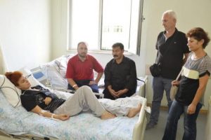 Bomba patlatıldığını, hastanede gazeteden &ouml;ğrendi