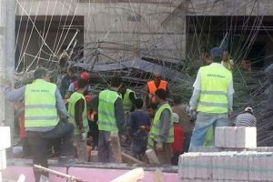 Hastane inşaatında g&ouml;&ccedil;&uuml;k: 4 &ouml;l&uuml;