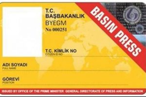 Basın Kartı Y&ouml;netmeliği'nin iptali i&ccedil;in Danıştay'da dava