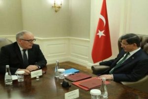 AB Komisyonu Başkan Yardımcısı Başbakanlık'ta
