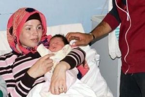 Karaya ayak basan umut yolcusu doğurdu