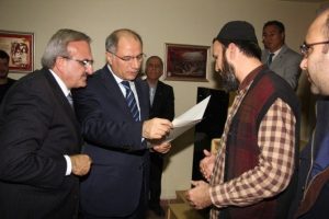 Bursalı yangınzede esnaflara zarar tespit belgeleri dağıtıldı