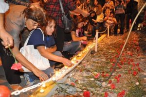 Ankara'daki patlamada &ouml;lenler anıldı