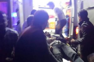 Midyat'ta alışveriş merkezinde yangın &ccedil;ıktı: 1 yaralı