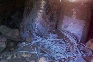 Ceylanpınar'da k&ouml;pr&uuml; menfezine yerleştirilmiş bomba bulundu