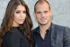 İşte Sneijder-Yolanthe &ccedil;iftinin bebeği