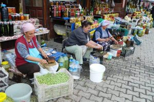 Bursa'da yeşil zeytin zamanı...