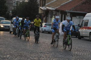 "Bilge Kral"ın anısına pedal &ccedil;evirdiler
