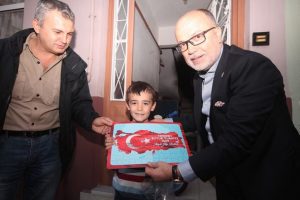 Ak Parti Bursa Osmangazi teşkilatı &uuml;yeleri ziyaret etti