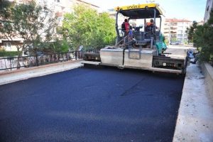 Bursa siteler b&ouml;lgesi asfaltlandı