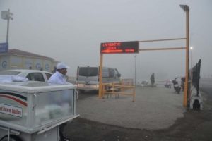&Ccedil;anakkale'de deniz trafiğine sis engeli