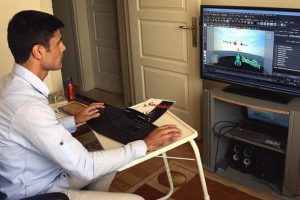 Ziraat m&uuml;hendisi ama &ccedil;izgi film tutkunu