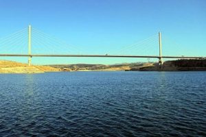 T&uuml;rkiye'nin en uzun d&ouml;rd&uuml;nc&uuml; asma k&ouml;pr&uuml;s&uuml; tamamlandı