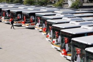 Eskişehir B&uuml;y&uuml;kşehir Belediyesi 40 yeni otob&uuml;s aldı