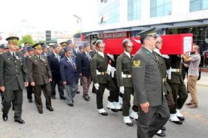 Manisa'da Kore Gazisi'ne son g&ouml;rev