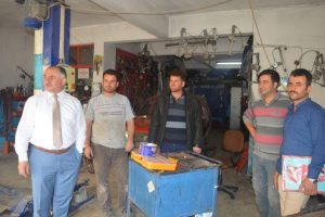 &Ccedil;ağlayan Bursa Orhangazi'de vatandaşlarla buluştu