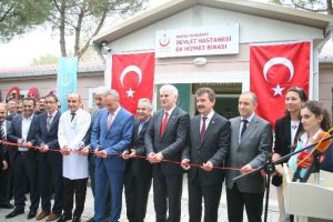Bursa Yenişehir'de a&ccedil;ılış yağmuru
