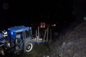 Tokat'ta kaza: 1 &ouml;l&uuml;, 1 yaralı