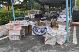 K&uuml;tahya ve Eskişehir'de ka&ccedil;ak sigara operasyonu