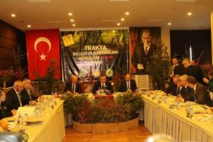 CHP'li belediyelerden 'n&uuml;kleer santrale hayır' toplantısı