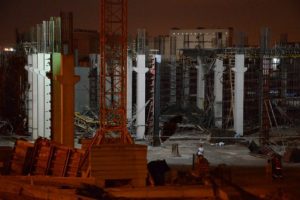 Ankara'da inşaat iskelesi &ccedil;&ouml;kt&uuml;: 7 yaralı