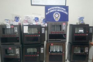 Bursa'da 'elektronik tombala' operasyonu