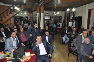 AK Parti Bursa Milletvekili Şahin İneg&ouml;l'de se&ccedil;im &ccedil;alışmalarını s&uuml;rd&uuml;rd&uuml;