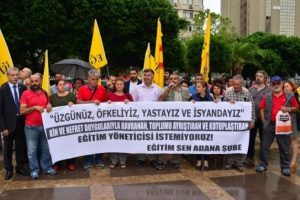 Eğitim-Sen'den 'greve katılmayan &ouml;ğretmenleri kutlama' tepkisi