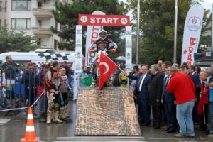Enduro yarışlarında sıralama heyecanı yaşandı