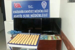 Eskişehir'de tombala baskını