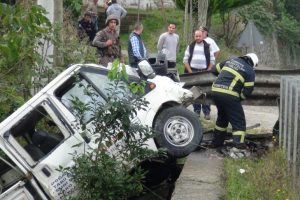 Giresun'da trafik kazası: 1 yaralı