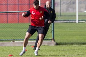Eskişehirspor, Galatasaray ma&ccedil;ı hazırlıklarını s&uuml;rd&uuml;r&uuml;yor