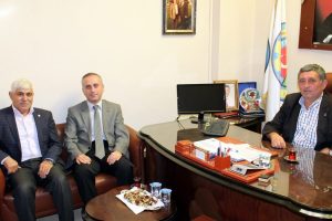 Yenişehir Kaymakamı Ziraat Odası'nı ziyaret etti