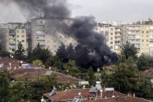 Diyarbakır'da canlı bomba kendini patlatmış