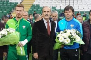Bursaspor, Timsah Arena'da ilk idmanı yaptı!