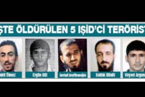 7 IŞİD'ci canlı bombadan 5'i Bing&ouml;l n&uuml;fusuna kayıtlı